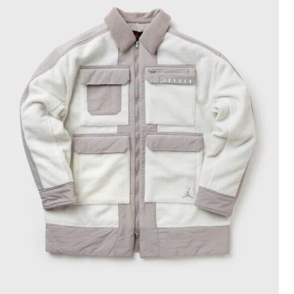 Nike Jordan Cozy Full Zip Oversized Woman Jacket Size Medium MSRP $300 - Picture 3 of 16